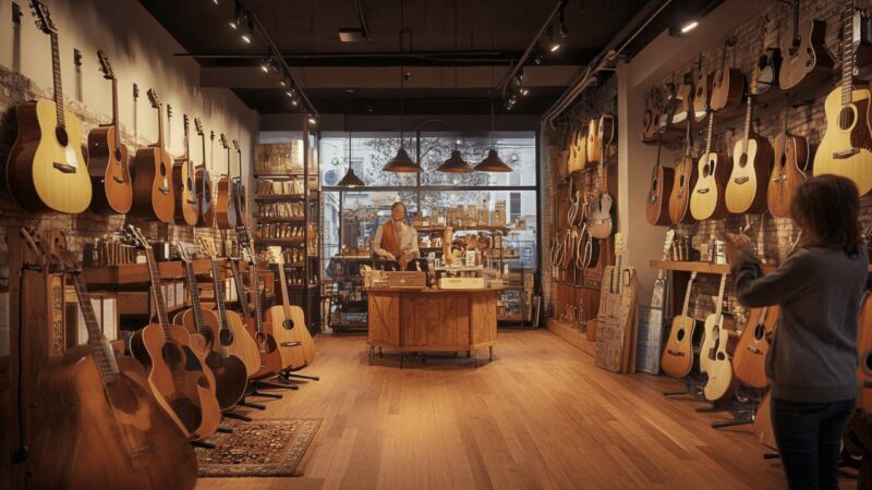 Comment denicher une guitare acoustique pas chere et legere : nos bons plans