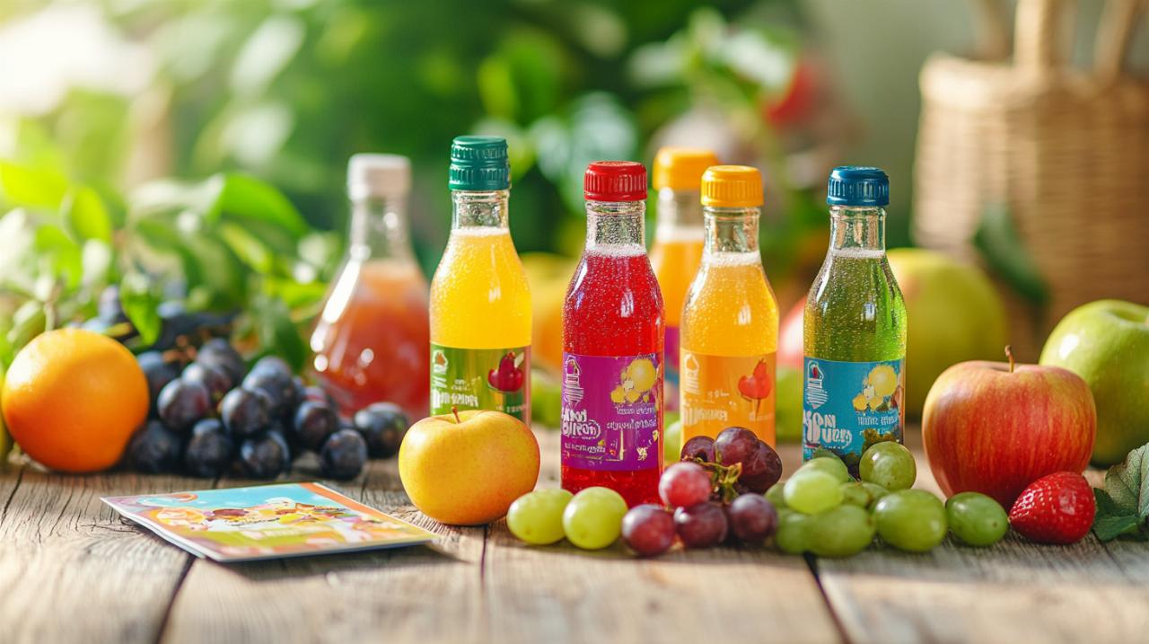 Comment choisir pour les enfants du champomy : guide des jus pétillants